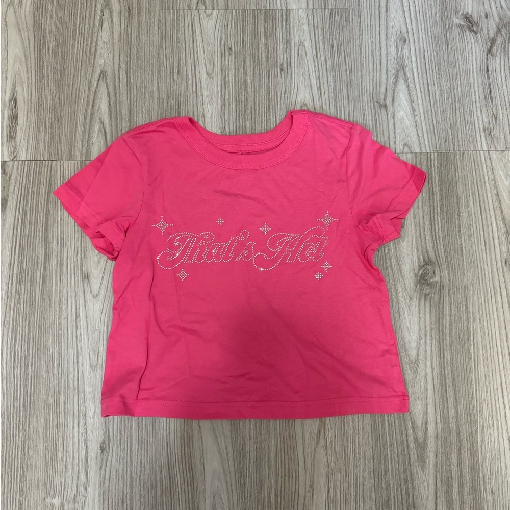 That’s Hot Paris Hilton Cropped Baby Tee